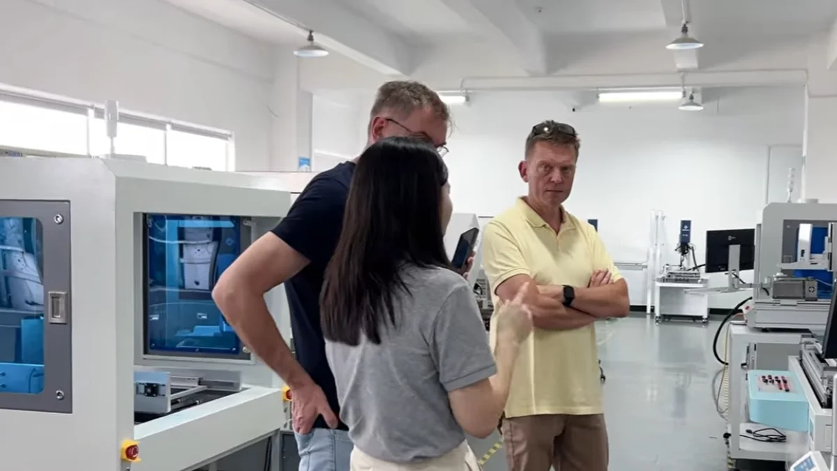 Customer factory visit