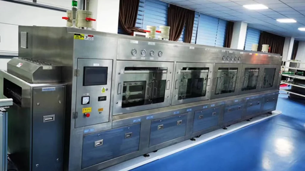 آلة تنظيف PCBA المعتمدة على الماء DEZ-C1360 تصميم ورشة العمل للعميل