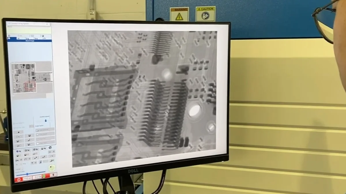 Hidden BGA Solder Joint Defects Under X-Ray PCBA-X-Ray-Inspection-System-Display-Details