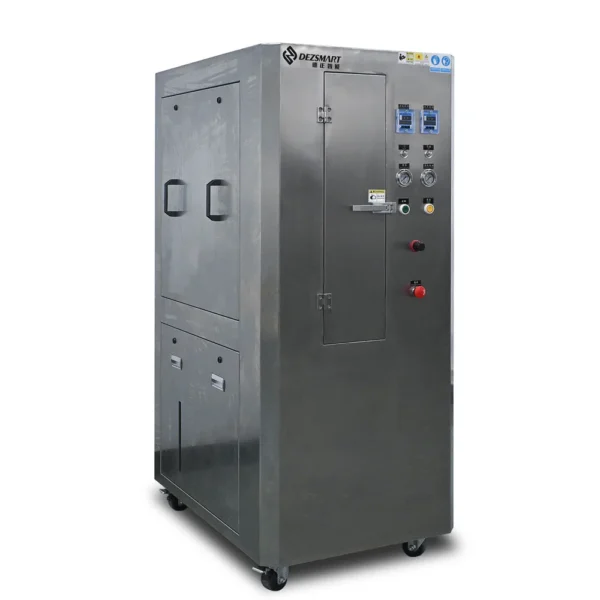 Pneumatic Stencil Cleaning Machine DEZ-C730 Left Side