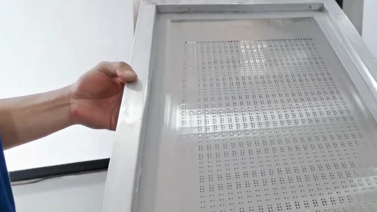 Pneumatic Stencil Cleaning Machine Sample Cleaning