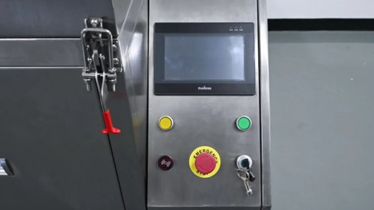 Nozzle Cleaning Machine Touchscreen Control SMT Fixture Cleaning Machine Electrical Control
