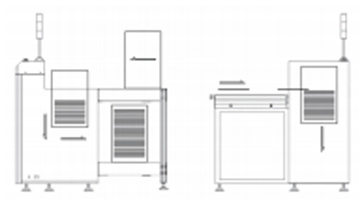 Schematic-Diagram-of-Automatic-L-Shaped-PCB-Loader-Connection Schematic-Diagram-of-Automatic-L-Shaped-PCB-Loader-Connection