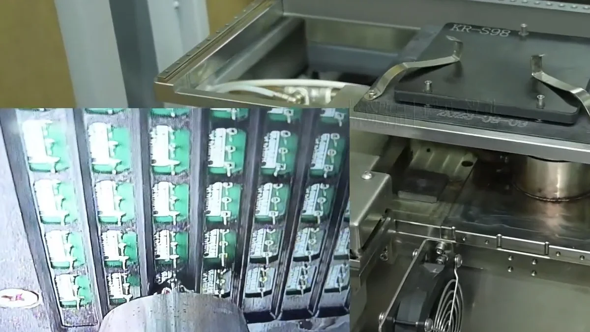 Selective-Wave-Soldering-Machine-Bottom-side-wave-soldering-demonstration Selective-Wave-Soldering-Machine-Bottom-side-wave-soldering-demonstration