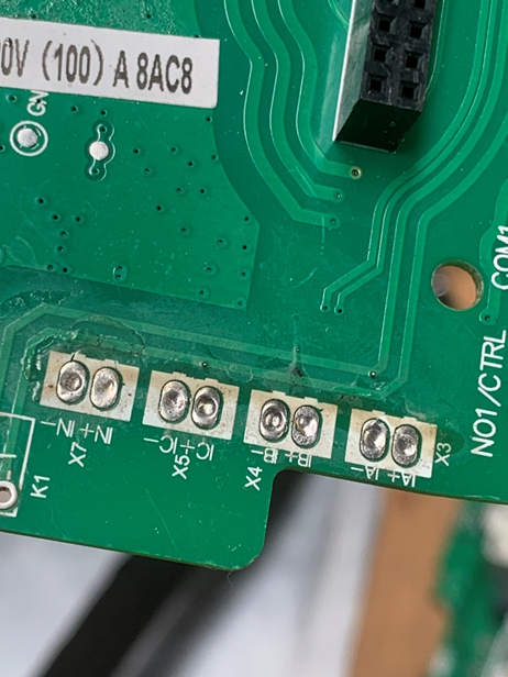PCB Flux residue